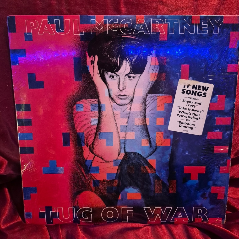 Paul McCartney Tug of War Vinyl Record